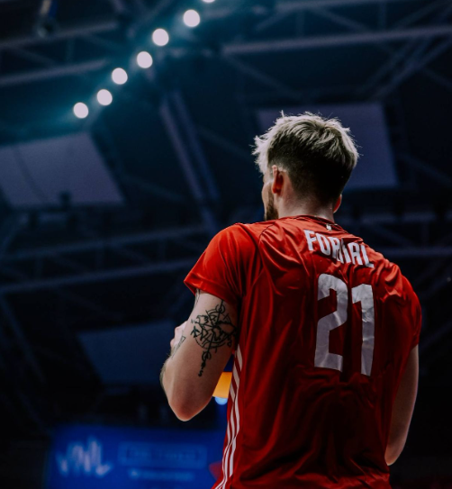 Training plan for volleyball players.